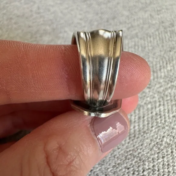 Handmade Spoon Ring - Picture 8 of 12